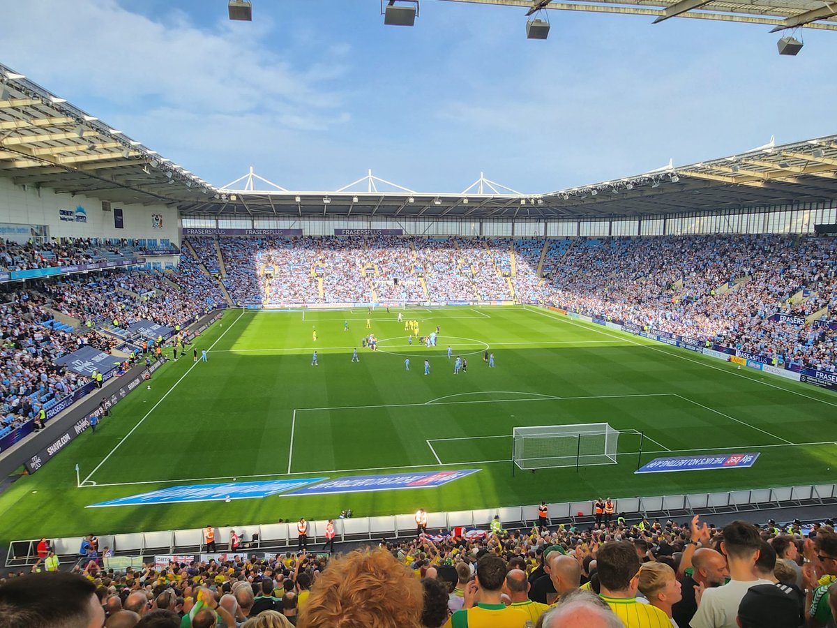 Allsport11's tweet image. A bit of Champo football this afternoon with Josh to see Grandpa's favourite Canaries. Refreshing to watch a game where the referee's decision is final &amp;amp; if the linesman keeps his flag down it doesn't go up 15 seconds later #NoVAR