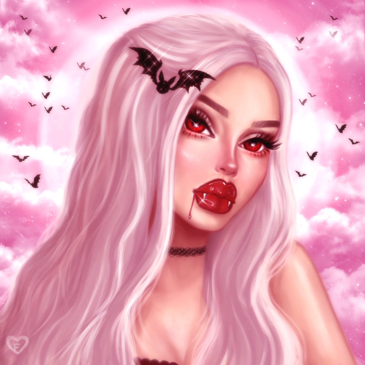 ✨The 2023 version of last years spooky piece✨🌙🧛‍♀️