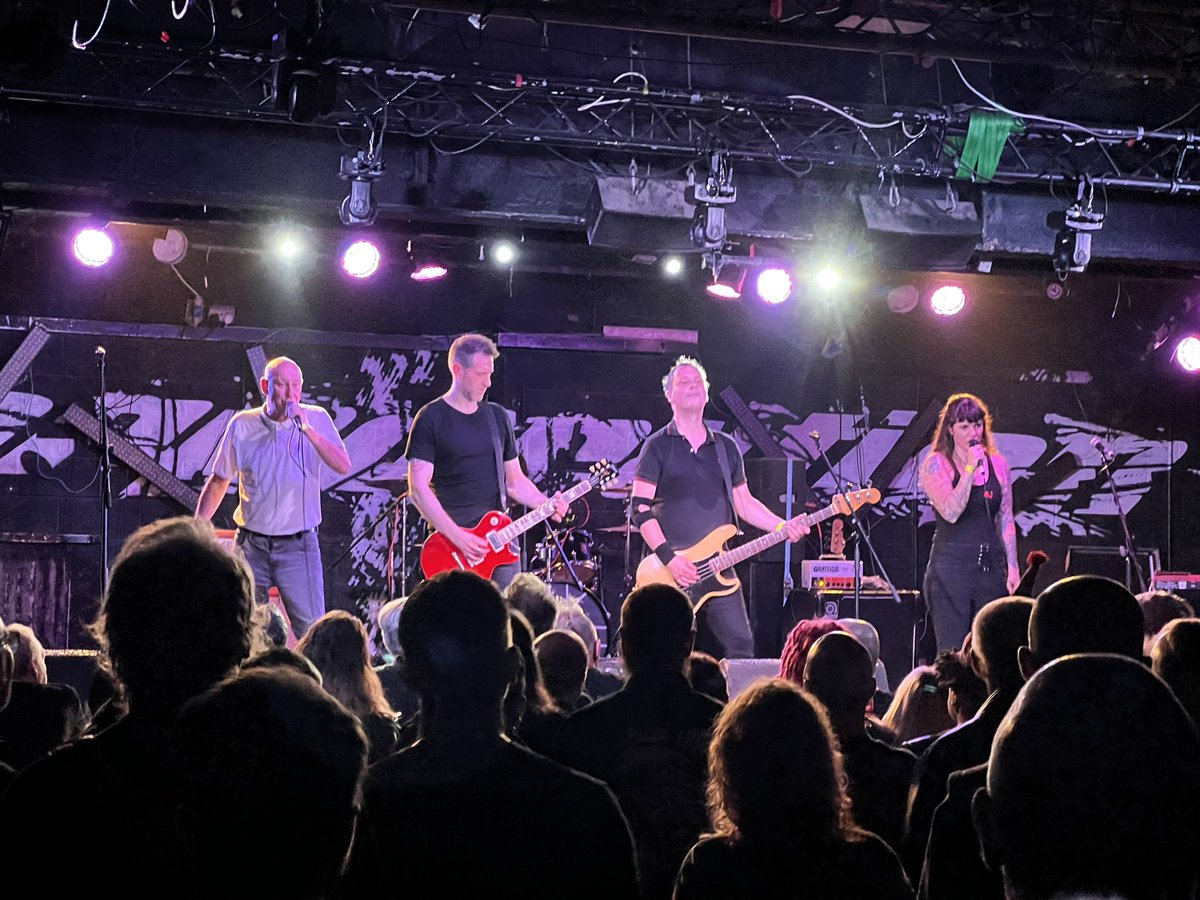 mathgilbert's tweet photo. My older  brother bought ‘The feeding of the 5000’ by Crass 45 years ago this month - and I’ve been fascinated by the band ever since. Tonight @corpsheffield  I heard their songs performed live for the first time - absolutely fantastic! https://t.co/ZwGsBufD01