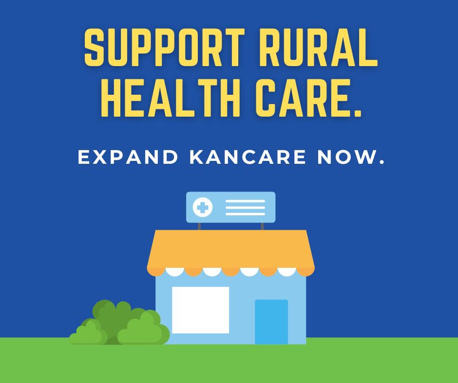 In 2017, Kansas lawmakers united to expand Medicaid, but it was vetoed. Since then, 6 rural hospitals have closed and nearly 60 more are at risk. Republicans and Democrats have voted to expand Medicaid before. There's no reason they can't now. Let's get this done ASAP.
