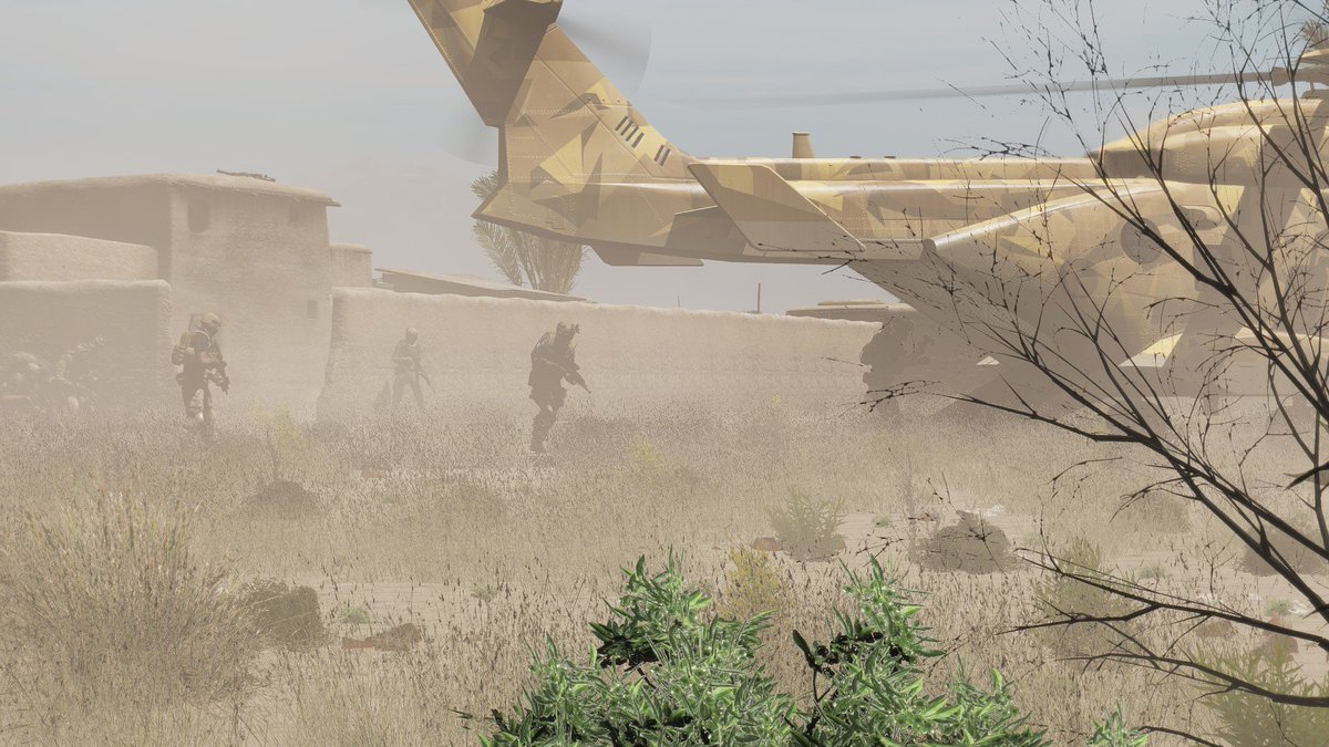 StowMarines's tweet photo. Tonight's contract had us performing security for our client in Sa'Hatra. The hostile rebel force had enlisted the help of our rival, ION PMC, which led to hectic firefights in a dense urban environment.

Here are some photos from the op.

#arma #arma3 #unit #milsim
@armaplatform https://t.co/WBL1Yn4a52