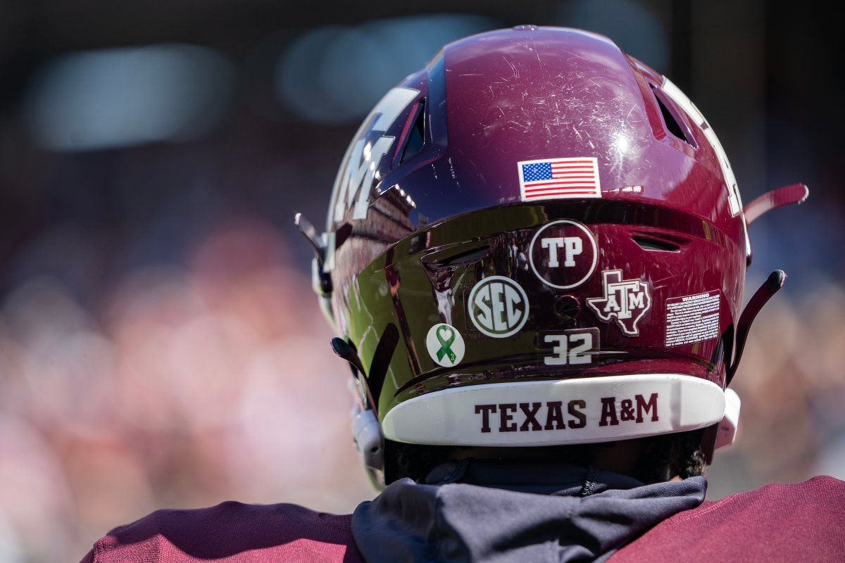 In recognition of Student-Athlete Mental Health Awareness Week, members of the <a href="/AggieFootball/">Texas A&M Football</a> team are wearing helmet stickers to raise awareness and destigmatize conversations around mental health.