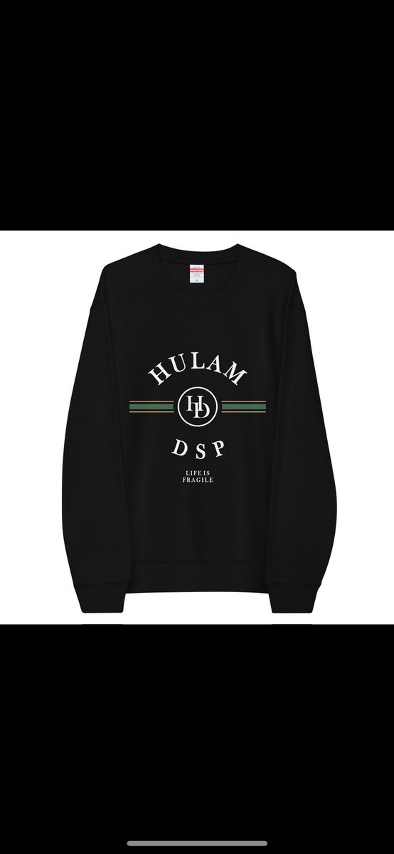 's tweet image. HULAM ✖︎ DSP collab Unisex french Terry sweatshirt　United Athle

通常価格 ¥5,950 JPY

hulam-khroto.myshopify.com

こちら新商品になります！地元福井の大先輩1LOWさんのDSPとのコラボです。
皆様是非に！

@KhronosBeatz 
@DSP1LOW 

#HULAM
 #DSP
 #アパレルブランド 
#ファッション