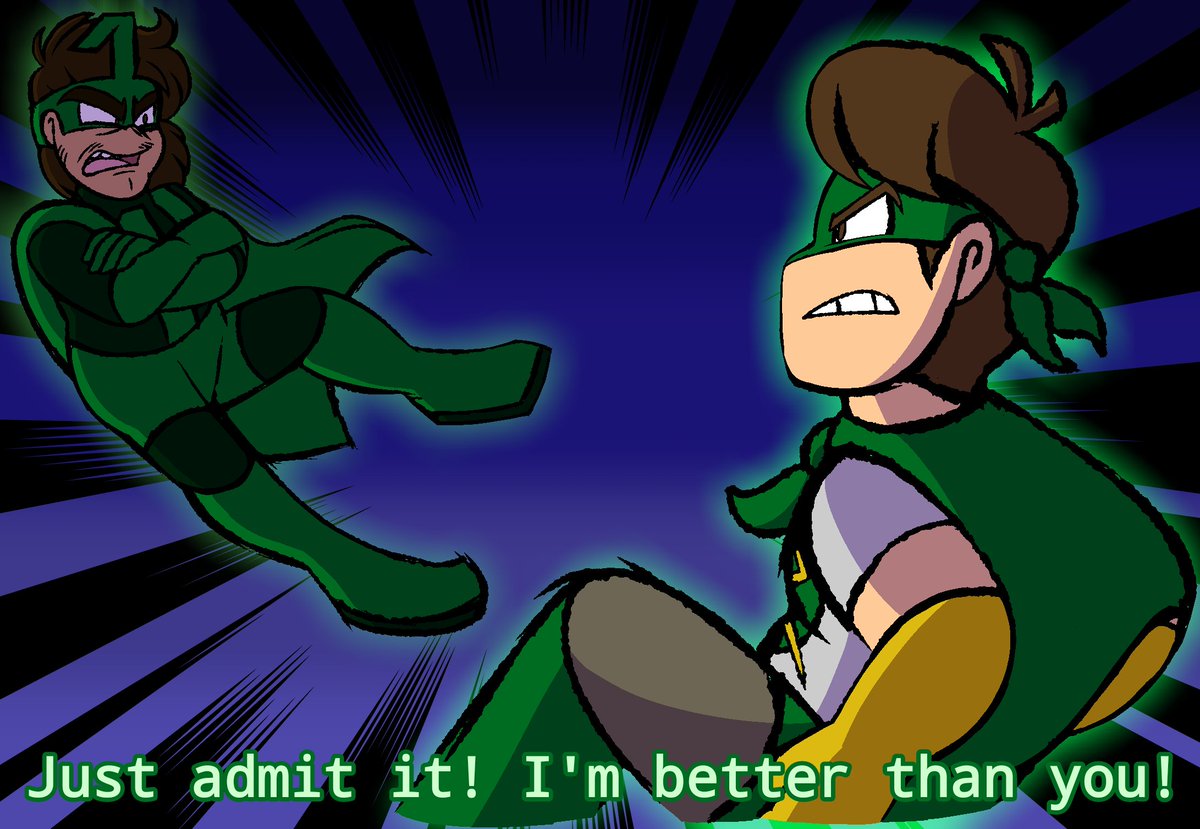 SunBearSophia's tweet photo. #eddtober2023 Day 7: Rivals

Was originally just going to upload the sketchy version, but I decided to go ahead and made it a fully colored, albeit a still kinda messy, full picture! ^^

#eddsworld #eddsworldfanart #eddsworldedd #eddsworldeduardo #poweredd https://t.co/1d4OWn2gCU