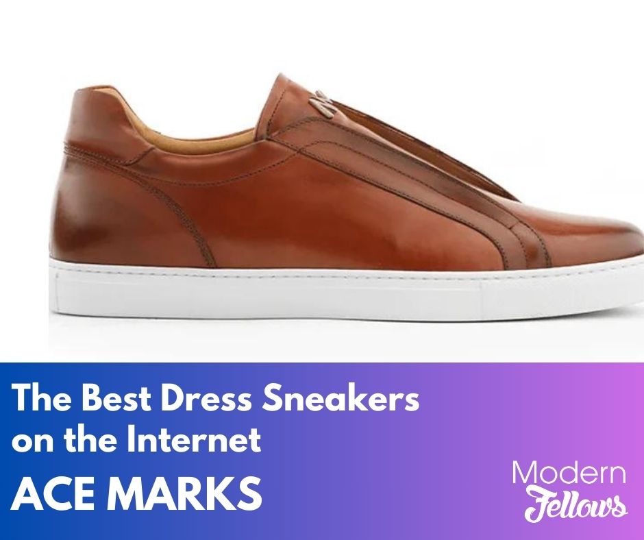Menswear startup @acemarksshoes has phenomenally-striking slip-on dress sneakers. Are they appropriate for a meeting at the White House? Discover more about the brand here: modernfellows.com/dress-sneakers…