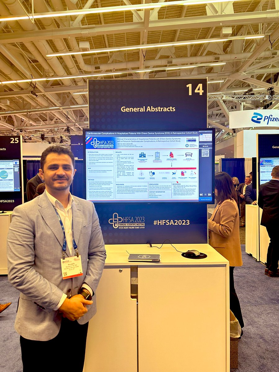 Mustafa_AlTaee9's tweet photo. #HFSA2023 So exciting to present, learn and network with great mentors and colleagues this year at @HFSA. 
@MonteWakeIM @MonteHeart 
#MedTwitter, #CardioTwitter https://t.co/4P2saUvd8g