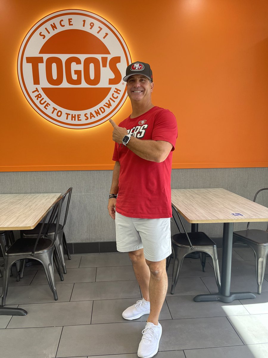 ShawnPurdy16's tweet photo. Best Mediterranean Chicken Wrap ever!!! Go Niners!!! @TogosSandwiches https://t.co/y4DN9WzrSb