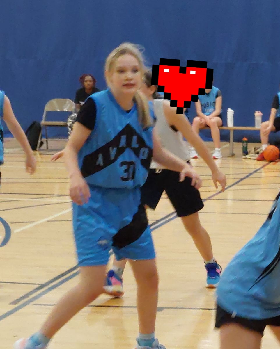starbksjane's tweet photo. Irony at its finest is me - an uncoordinated band geek and English lit enthusiast - now cheering for my daughter the basketball player #outofmydepth #myfavouritegirl https://t.co/0ocdkiNb9e