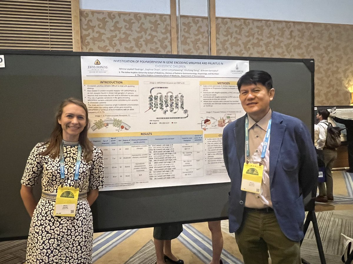 Enjoying #NASPGHAN23 with awesome <a href="/HopkinsKids/">Johns Hopkins Children's Center</a> peds GI colleagues.