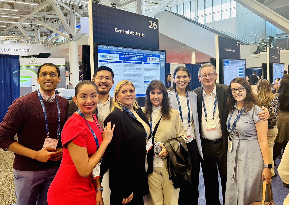 The #tgh and #usfhealth family at #HFSA2023! Showing our work and having fun! #friendslikefamily #Cleveland