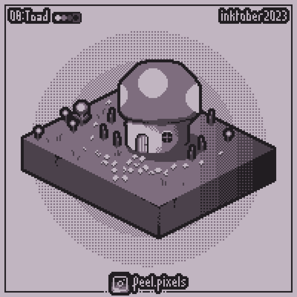 feel_pixels's tweet photo. For #inktober 2023,
08 : Toad 🍄,
@inktober #inktober2023toad #pixelart #ドット絵 #aseprite #nintendo https://t.co/Yrer8F71mK