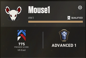 Mouse1Esports's tweet photo. For the first time, Mouse1 has qualified for Premier Playoffs!⚔️ #M1Fighting https://t.co/3DfvvESHPP