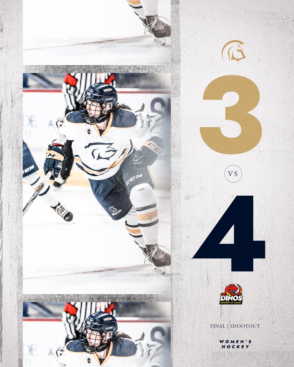 WHKY | Spartans fall to <a href="/UCDinos/">UCalgary Dinos</a> in a shootout. 

#TWUHockey