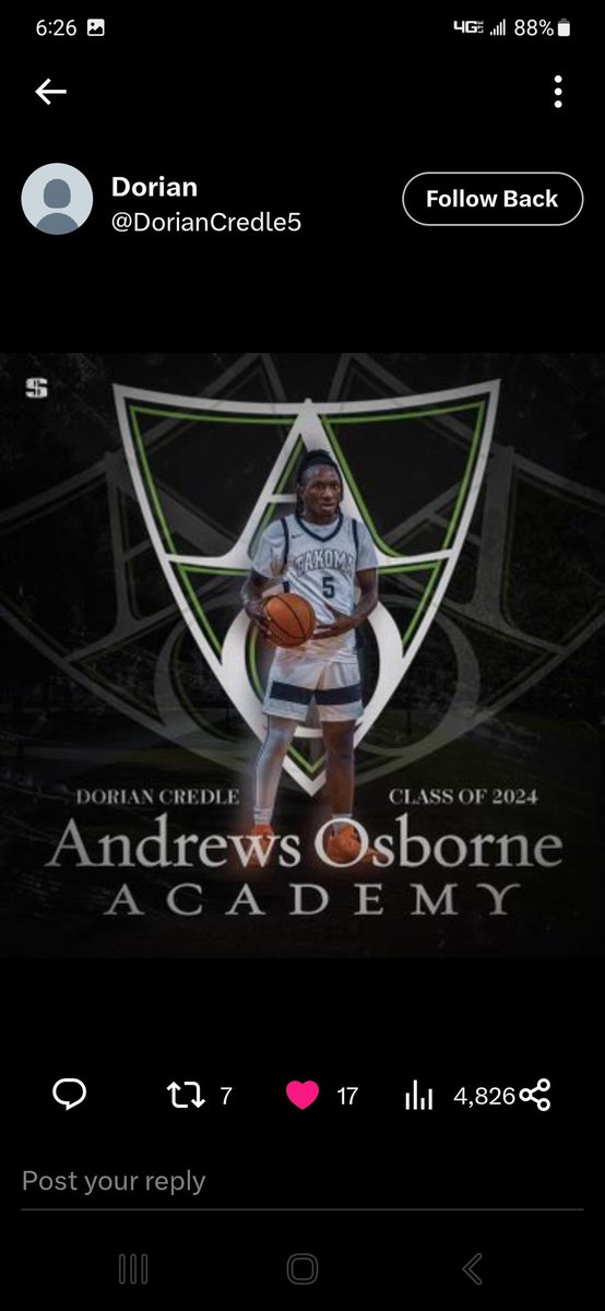 DMV_STAGS's tweet photo. @DMV_STAGS @hoopseen @PHCircuit @PrepHoopsMD @CapitolHoops @TheHoopBuzz 
Got a chance to catch my man @DorianCredle5 play today, wow he is going to be one to watch. See great strides and maturity and a slimmer stronger, faster guard. DMV he will be playing home in 2 weeks. https://t.co/7mKqz1Ub7V