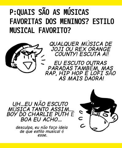 equalizeptbr's tweet photo. [EXTRA] Perguntas&amp;Respostas, primeiro round https://t.co/3ug7wMEG0x
