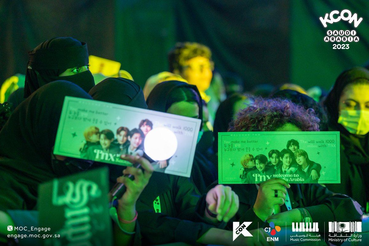 MoC_Engage's tweet photo. وسط تفاعل جمهور #KCON ✨
أجواء ما تنوصف، ومتعة ما لها حدود🤩

#KCONSAUDIARABIA2023
#الفعاليات_الثقافية https://t.co/QLkRB2HWuE