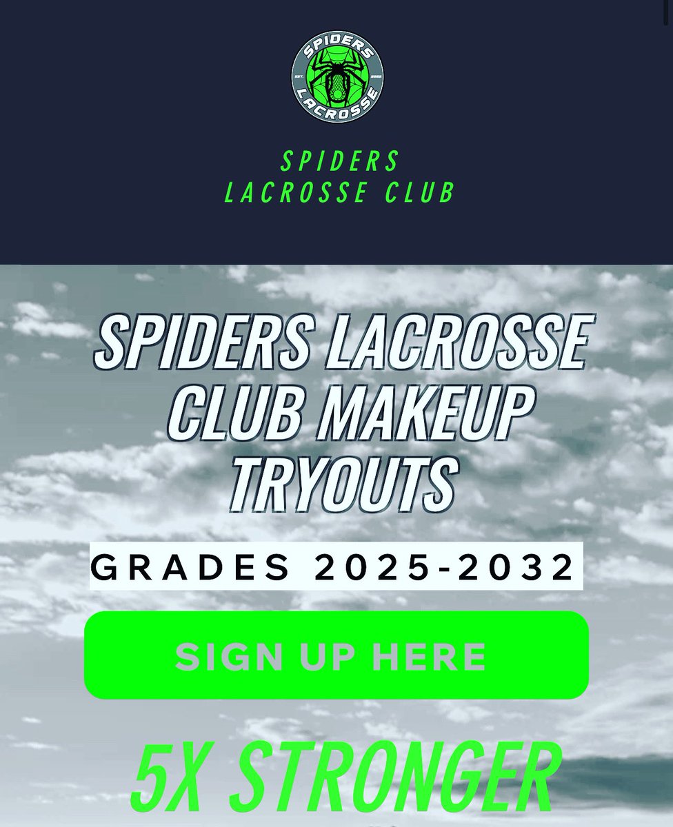Spiders Lacrosse Club tweet media