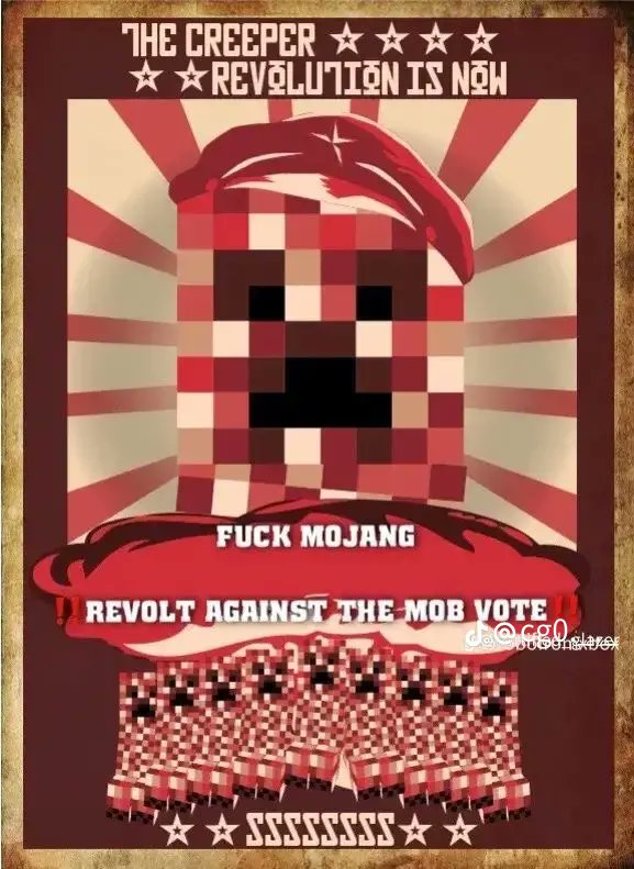 theogtobi's tweet photo. #MinecraftMobVote #Minecraft https://t.co/S9gTXMKh6i