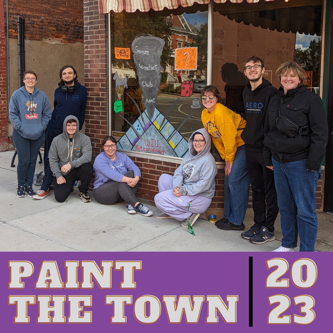 Paint The Town is Complete!!

#wiu #wiuams #wiuswc #nws