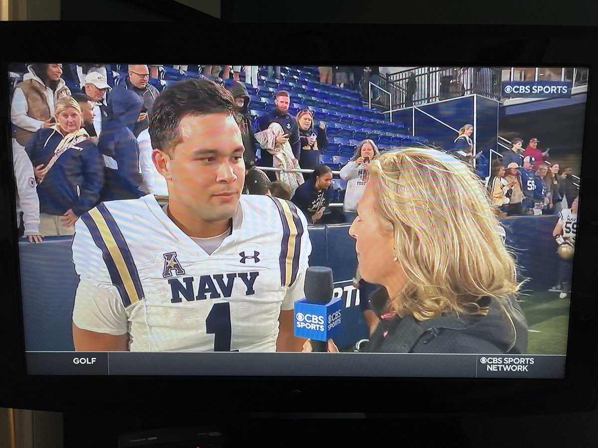 So happy for this great guy! Congrats @LavataiTai (and @GinaLavaMaiTai too!) #navyfootball #singsecond