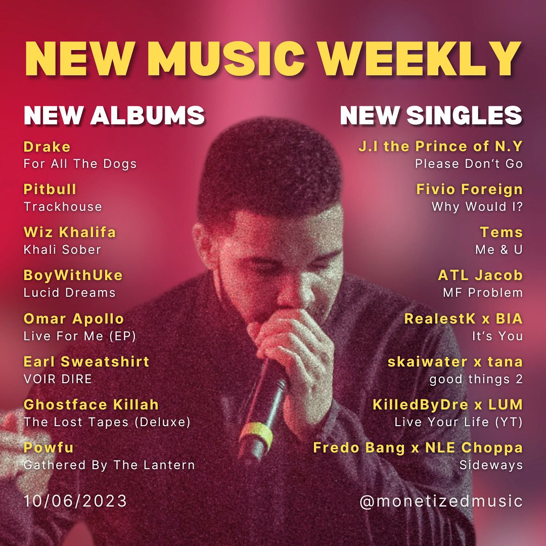 New Week, New Music! 👀

📥 View the full list of releases on our website by clicking here: monetizedmusic.com/blog/new-music…