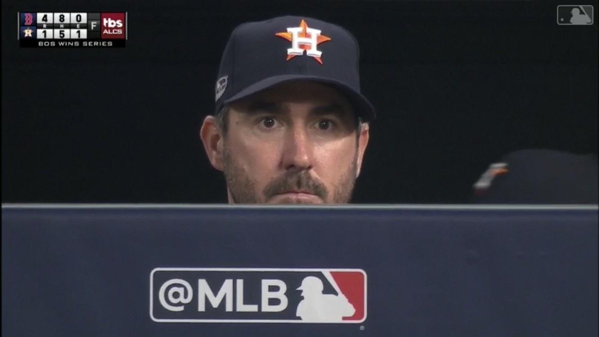 ThisIsNattyYo's tweet photo. Verlander right now #Astros https://t.co/AuVWCSd2DZ