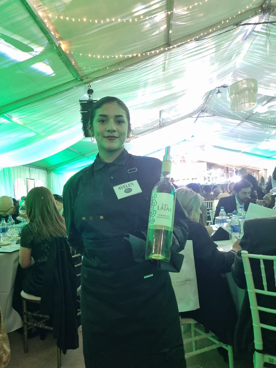 Vino Las Lajas 2023. Bodega Valle de la Puerta. Torrontes 95% - Chardonnay 5%. Un vino elegante, fácil de beber. Evaluación de Vinos del Noroeste Argentino - EVINOR 2023