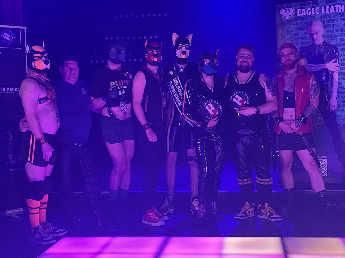 PupDakarah's tweet photo. Congratulations to @Bowserpig 💛 for winning Australian Handler 2023 (proud of you❤️❤️❤️) and Pup Luka for winning Australian Puppy 2023!

Well done to all the competitors!!
(@PupTJ97, @PTerran97, @pupbiru and Scout) https://t.co/VNeLHuFXZx