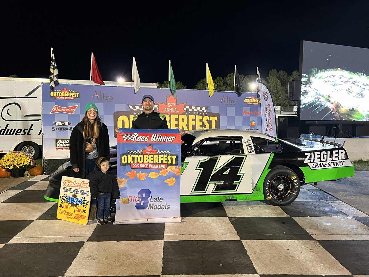TobyRaceProds's tweet image. Congratulations to Zack Riddle Racing on winning the @big8series feature at @LaxSpeedway. 🏁🏆 #festisbest #TOBYCar