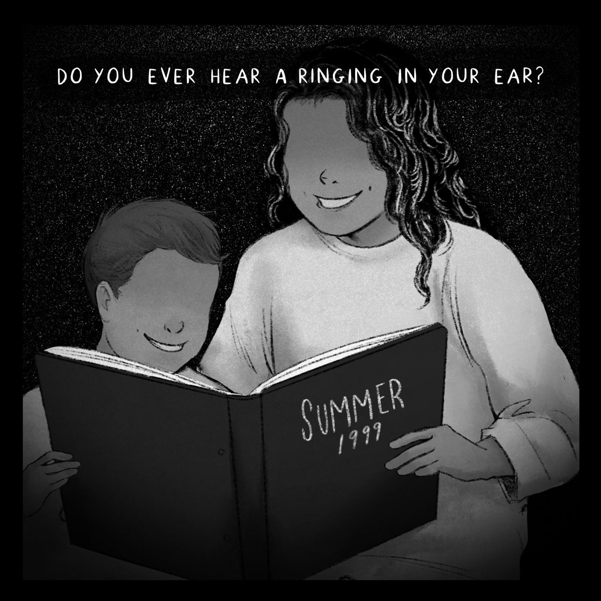beckscomics's tweet photo. Scaretober 2023 - Day 4: Sound https://t.co/I8eFt3Gxmj