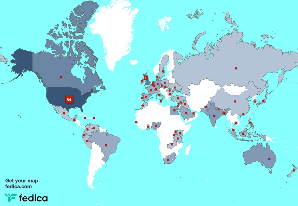 I have 1 new followers from USA, and more last week. See fedica.com/!DebbieMrazek