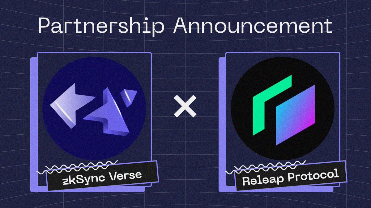🔥 STRATEGIC PARTNERSHIP ANNOUNCEMENT WITH
<a href="/Releap_IO/">Releap.io</a> Protocol🔥

🥳 Releap Protocol is a decentralized, multi-chain, and open-for-all social graph allowing users to own and harness their audience and content. 

🔗 Why Releap Protocol?

✅ Storage and Security. 
✅