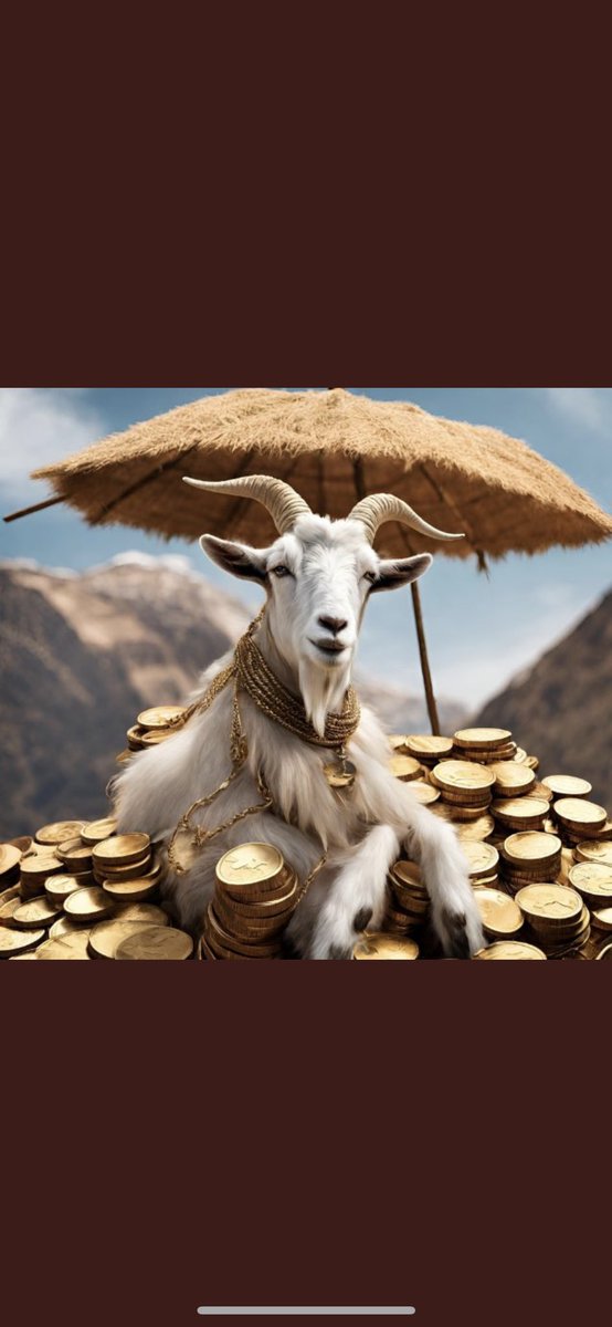 $GOATY is on a mission to assemble the goats are the world.

Hope everyone is having a fantastic weekend 🕺