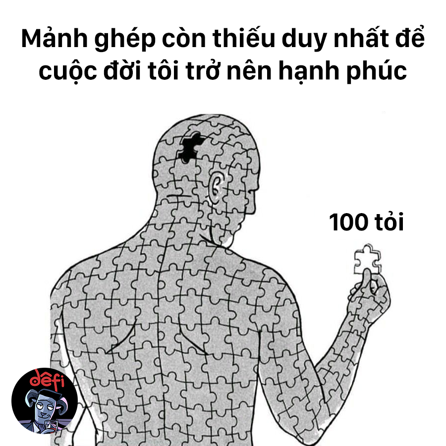 Moneymeme_'s tweet photo. Cuộc đời thiếu đúng 1 mảnh này là hoàn hảo :))
#deefi #memetien #meme #tien #lamgiau #dautu #finance #money https://t.co/KbMxByR58c