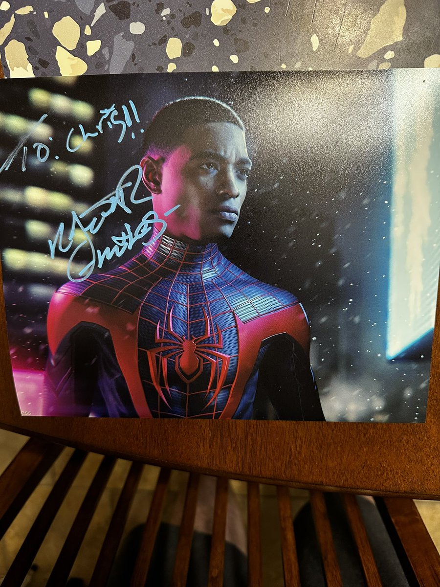 cbg5378's tweet photo. Was so awesome to meet @NajJeter at Retrogamecon today! Can’t wait for Spider-Man 2 in a few weeks! https://t.co/IePR35C0uy