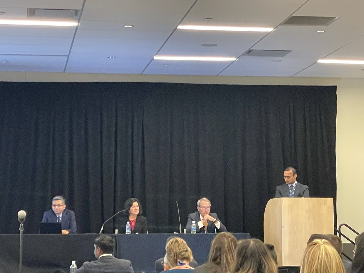 The @CleClinicHVTI symposium on Evolving Concepts in HF Treatment and Recovery - absolutely packed for this agenda. Great to see @AmitGoyalMD on home turf again with @tavrkapadia and @rcstarling heading an all star line up! #HFSA2023 So many familiar faces reuniting too.