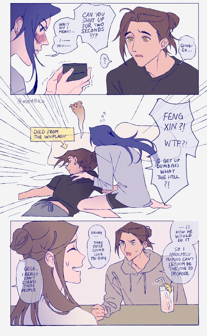 #fengqing #风情 no one can stand this couple fx falls for it every single time bc he has one (1) braincell and hes using it to love and cherish mq bonus & 日本語ver. in replies ✨↓