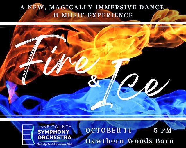 One week away!

Lake County Symphony Orchestra String Quartet performs an amazing array of classical, pop, and Latin music with a group of fabulous ballroom dancers

Saturday, October 14
Doors open at 5 pm
Hawthorn Woods Village Barn

Tickets available at lakecountysymphonyorchestra.com/events/fire-an…