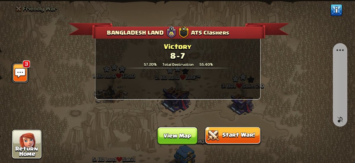 Gg boys
3v3.....

<a href="/RubenCup_/">RUBEN CUP</a> 
<a href="/BDlandEsports/">BD Land Esports</a> 
@BDFD_coc 
@mrcoc21