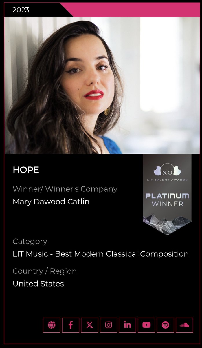 LIT Music - Best Modern Classical Composition /2

#litawards #littalentawards @LitTalentAwards