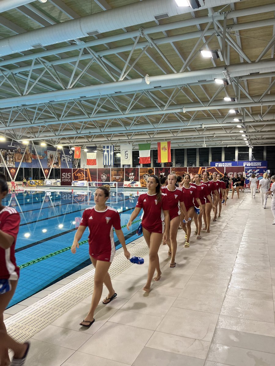 wpterrassa's tweet photo. 🤽🏽‍♀️LEN Champions League🤽🏽‍♀️

SIS Roma 8
CN Terrassa 12

#LENCHLWomen 
#waterpolo
#terrassa
#marearoja⚪️🔴 https://t.co/i74MWbgqxw