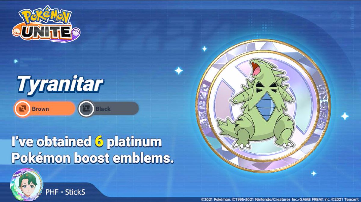 Sticks0420's tweet photo. Sparkly Ttar. #playpokemon #Season14 #TTar #platinum #PokemonUNITE https://t.co/efPANcWegk