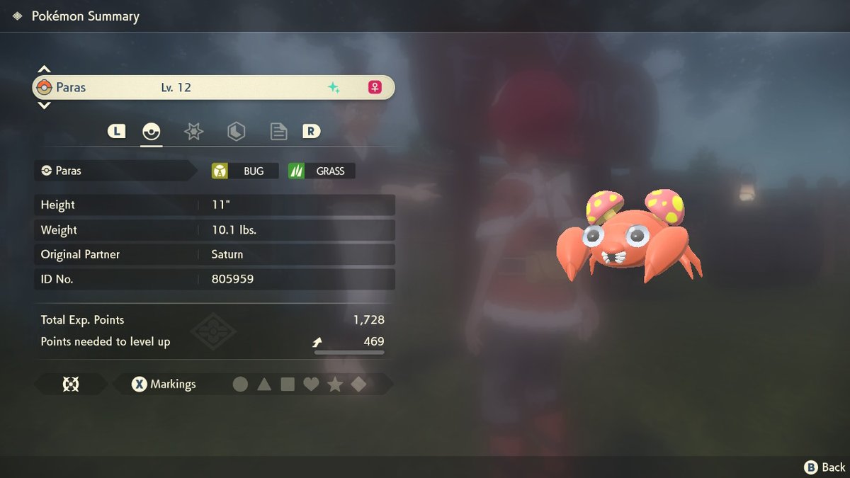 OrderedSaturn's tweet photo. 3rd shiny of the same pokemon #PokemonLegendsArceus #NintendoSwitch https://t.co/P5cu6xsOnb