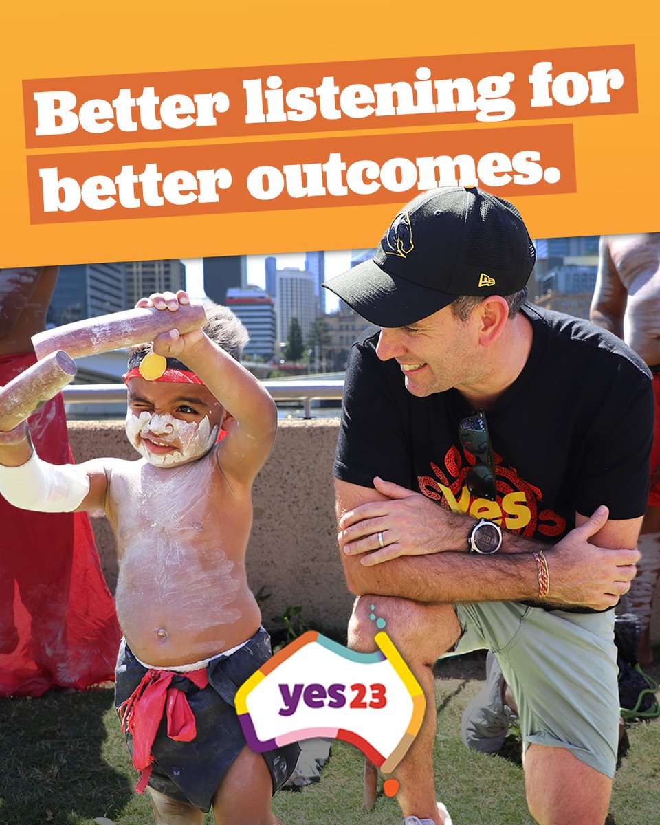 Voting YES will deliver better outcomes and a better future for the generations to come. #auspol #Yes23 

<a href="/yes23au/">Yes23</a> <a href="/ulurustatement/">ulurustatement</a>
