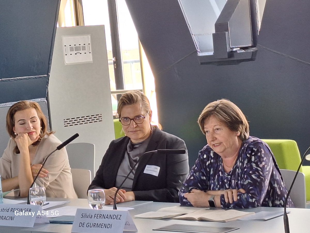 An honour to join the discussion on accountability for aggression, part of #RS25 commemoration at <a href="/univienna/">Universität Wien</a> with the <a href="/Alma_Zadic/">Alma Zadić</a>, Austrian Federal Minister of Justice, Professor <a href="/astrid_coracini/">Astrid R Coracini @astridcoracini.bsky.social</a> and others