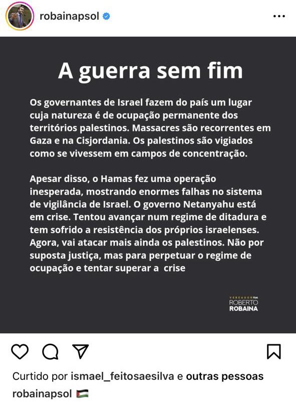 curtaramiro's tweet photo. Veja os posts destes que defendem terroristas: https://t.co/9Wd5X9cDIw