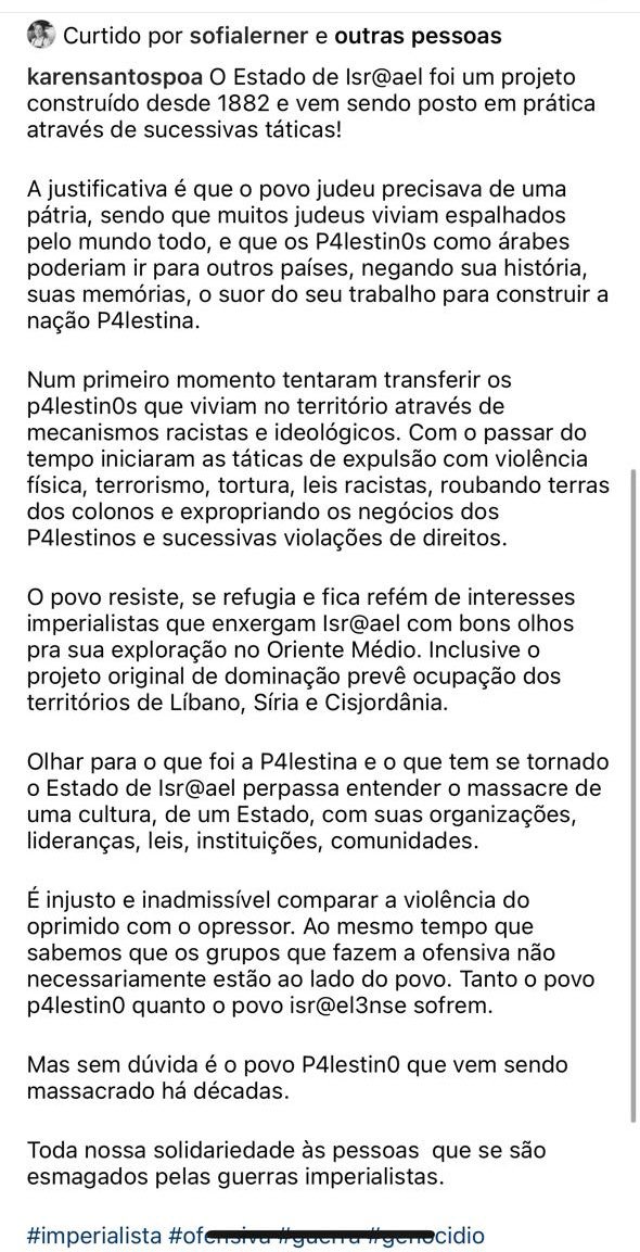 curtaramiro's tweet photo. Veja os posts destes que defendem terroristas: https://t.co/9Wd5X9cDIw
