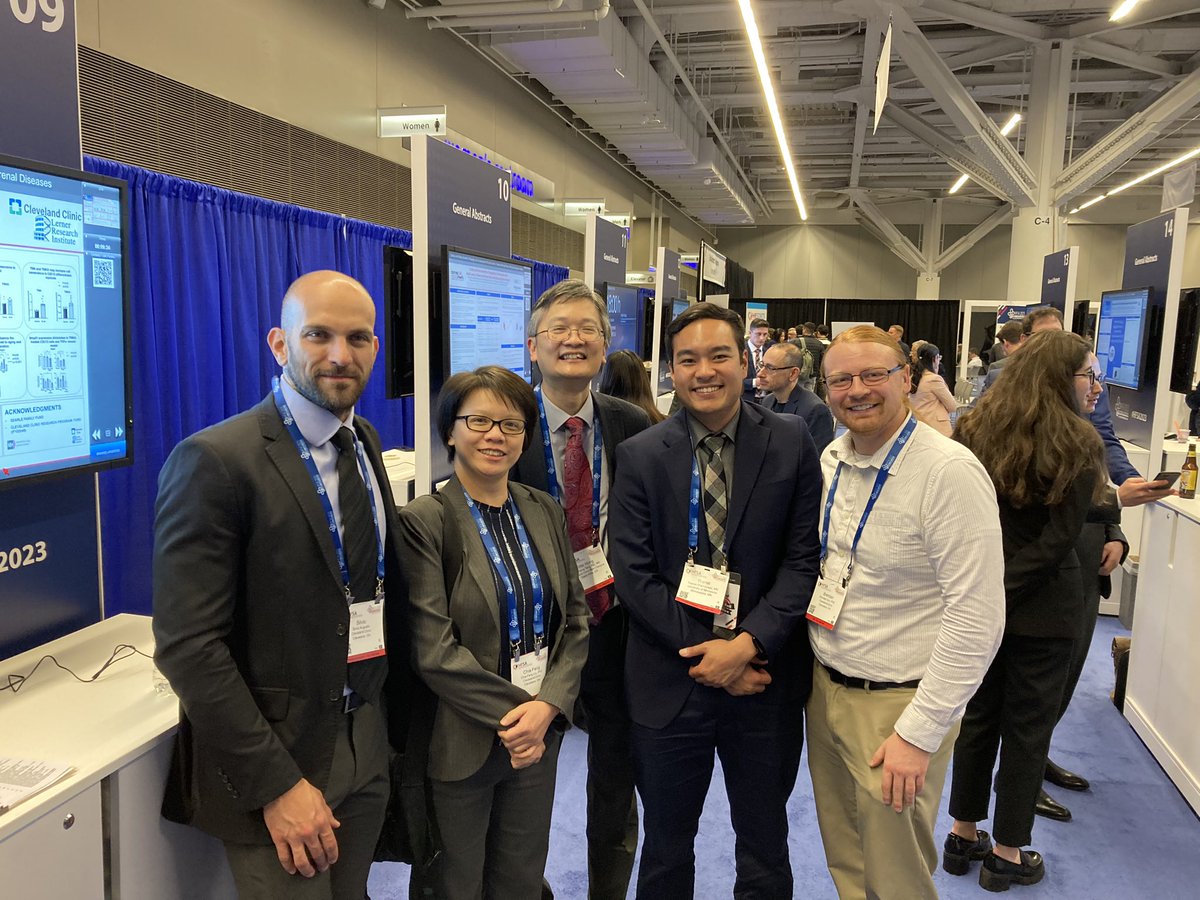 W. H. Wilson Tang, MD (@wilsontangmd) on Twitter photo Proud of my research team presenting our work at #hfsa2023 @hfsa <a href="/CleClinicHVTI/">Cleveland Clinic Heart, Vascular & Thoracic</a> <a href="/CCLRI/">Cleveland Clinic Lerner Research Institute</a> Proud of my research team presenting our work at #hfsa2023 @hfsa <a href="/CleClinicHVTI/">Cleveland Clinic Heart, Vascular & Thoracic</a> <a href="/CCLRI/">Cleveland Clinic Lerner Research Institute</a>