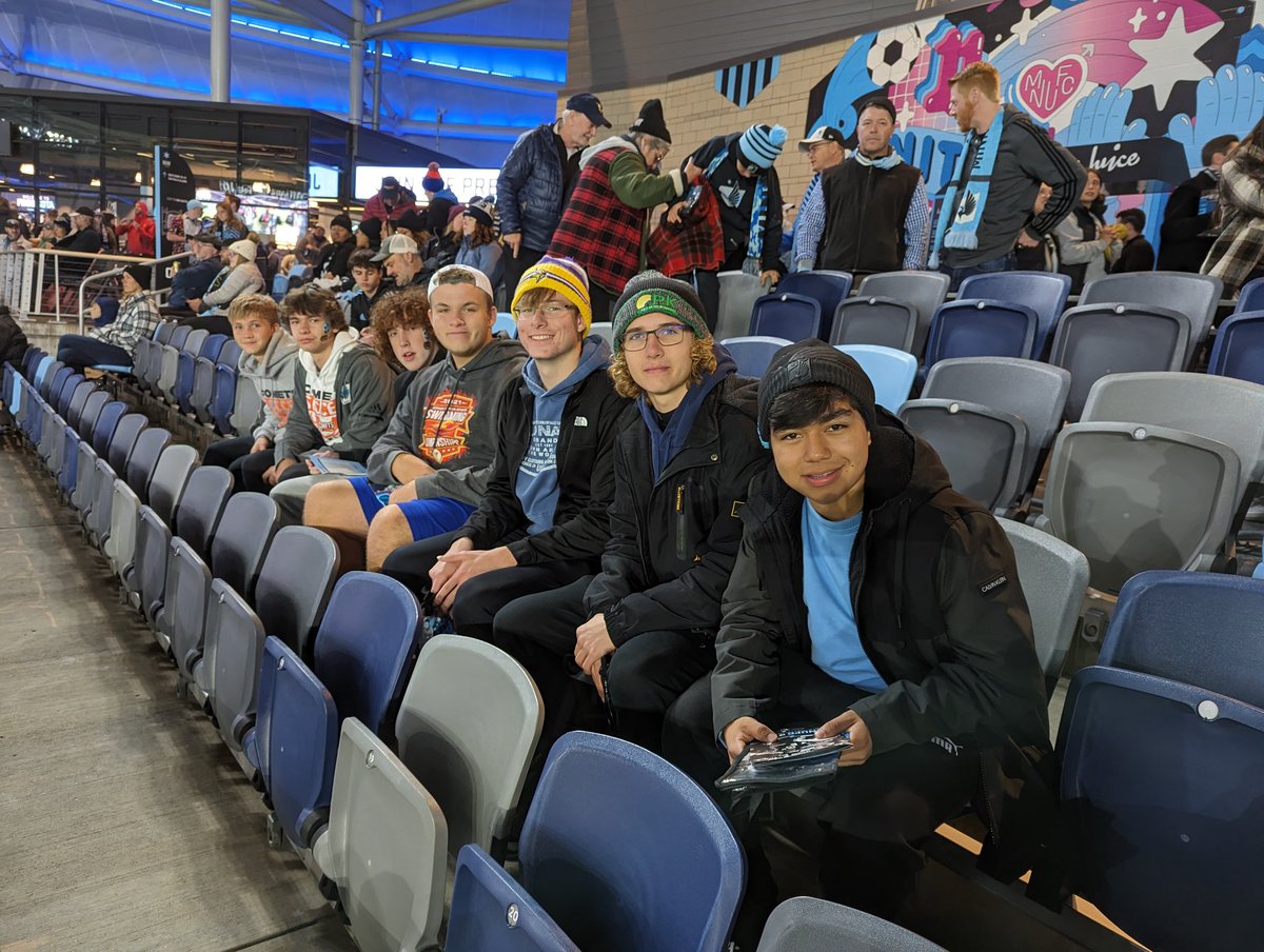 Always a great time with our trip to Allianz!! Let's go Loons! #mnufc