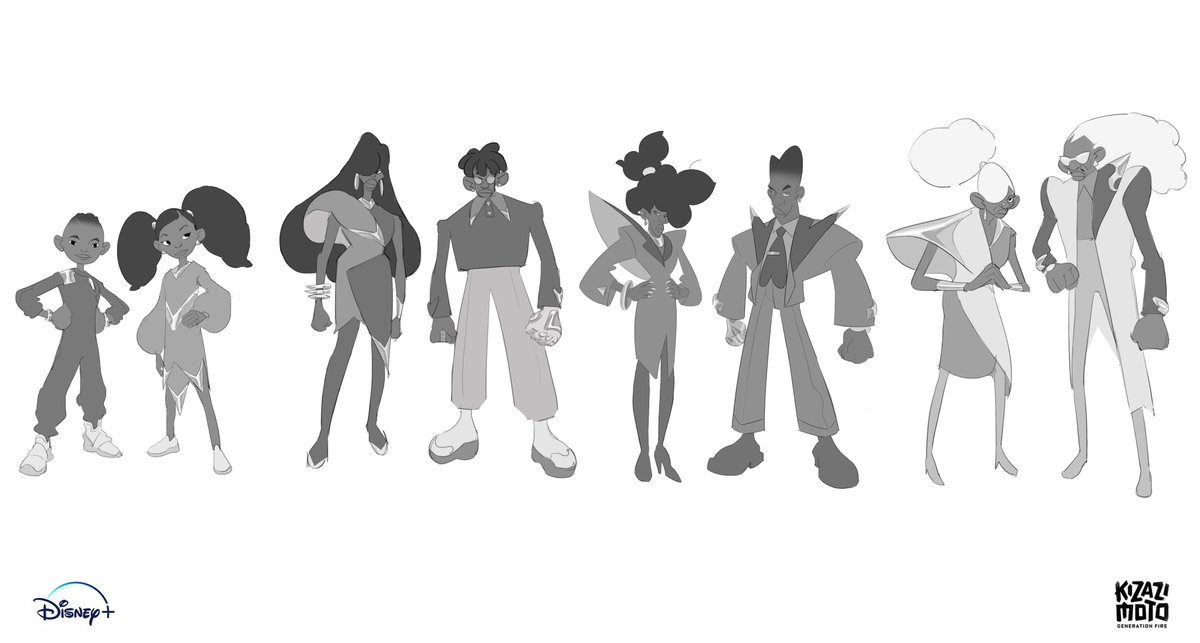 I got the chance to work on Kizazi Moto's, You Give me Heart as a character designer on the project.
All work and rights owned by Disney.